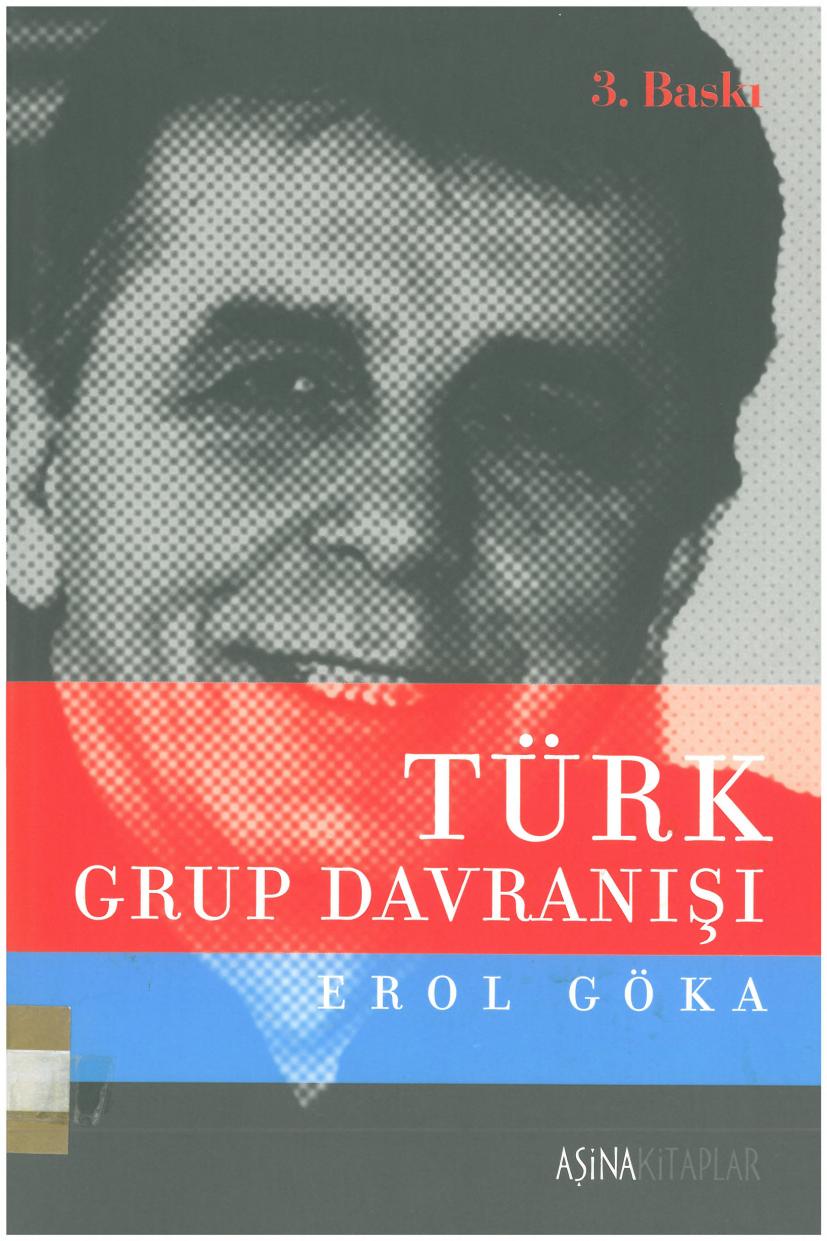 Türk Grup Davranışı Kitap Kapağı