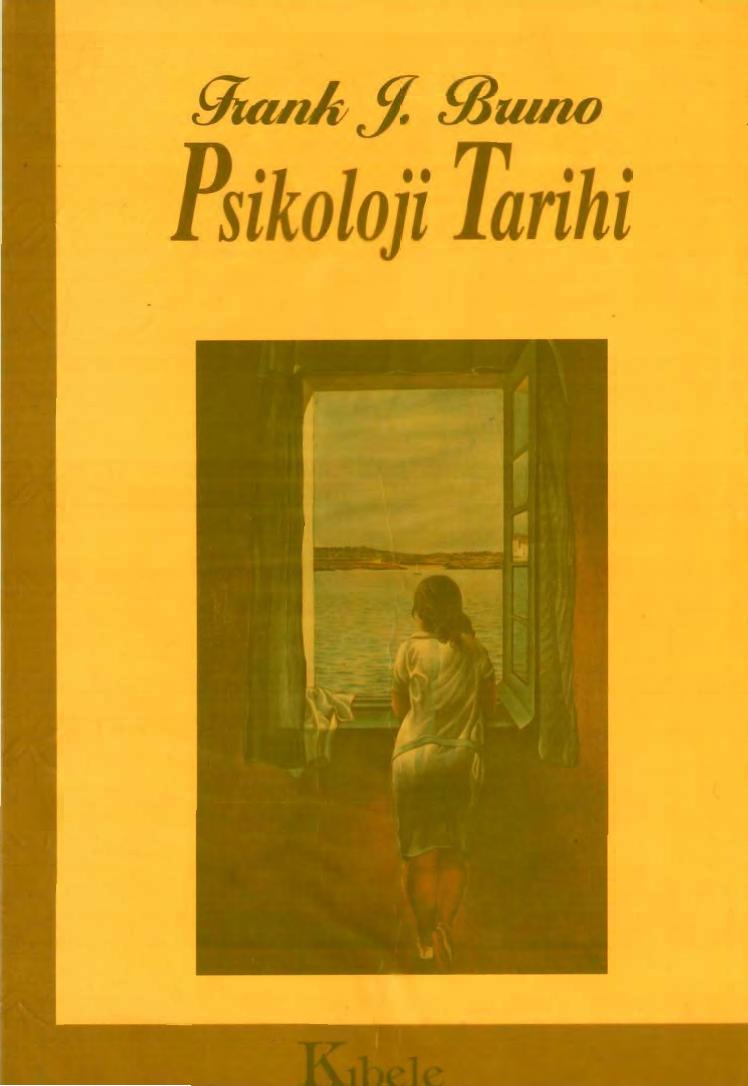 Psikoloji Tarihi Kitap Kapağı