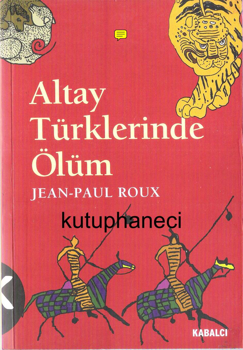 Altay Türklerinde Ölüm Kitap Kapağı