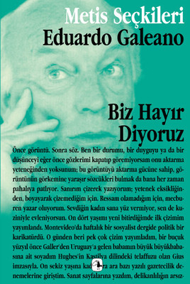 Biz Hayır Diyoruz Kitap Kapağı