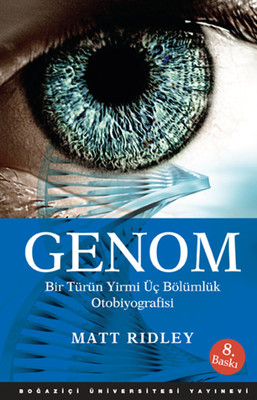 Genom: Bir Türün Yirmi Üç Bölümlük Hikayesi Kitap Kapağı