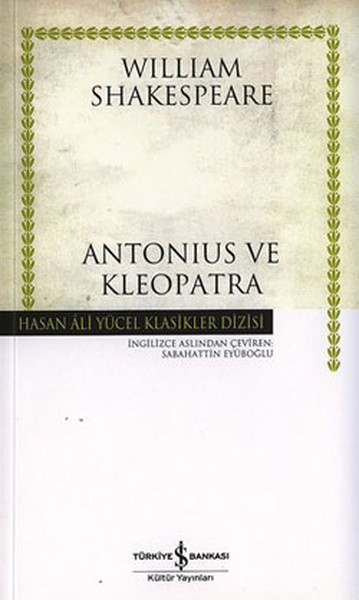 Antonius ve Kleopatra Kitap Kapağı