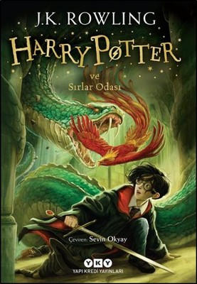 Harry Potter ve Sırlar Odası Kitap Kapağı