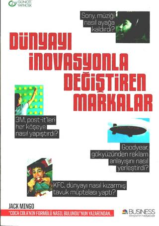 Dünyayı İnovasyonla Değiştiren Markalar Kitap Kapağı