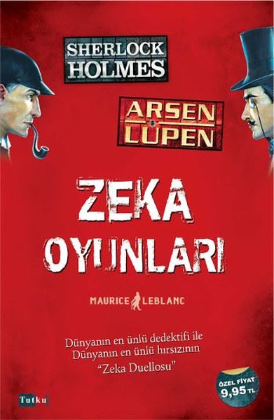 Arsen Lupen & Sherlock Holmes: Zeka Oyunları Kitap Kapağı