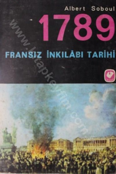 1789 Fransız İnkilabı Tarihi Kitap Kapağı