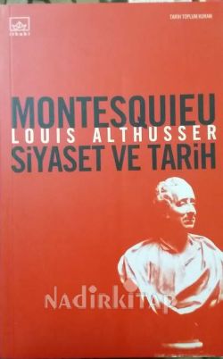 Montesquieu Siyaset Ve Tarih Kitap Kapağı