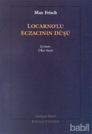 Locarno'lu Eczacının Düşü Kitap Kapağı