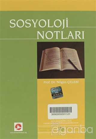 Sosyoloji Notları Kitap Kapağı