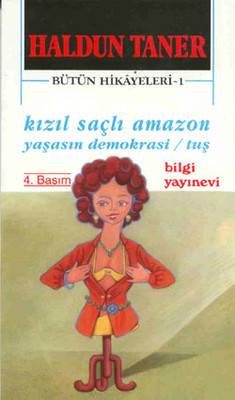 Kızıl Saçlı Amazon Kitap Kapağı