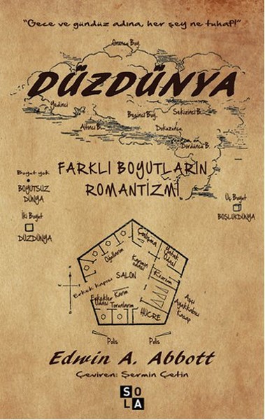 Düzdünya: Farklı Boyutların Romantizmi Kitap Kapağı