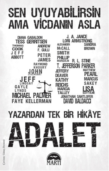 Adalet: 26 Yazardan Tek Bir Hikaye Kitap Kapağı