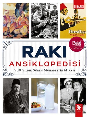 Rakı Ansiklopedisi Kitap Kapağı