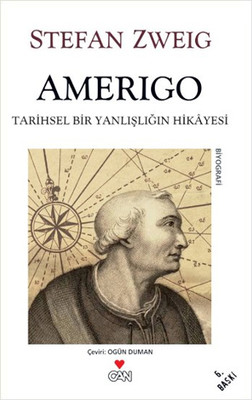 Amerigo: Tarihsel Bir Yanlışlığın Hikayesi Kitap Kapağı