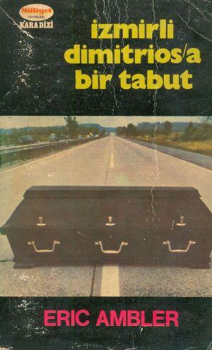 İzmirli Dimitrios'a Bir Tabut Kitap Kapağı