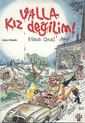 Valla Kız Değilim Kitap Kapağı