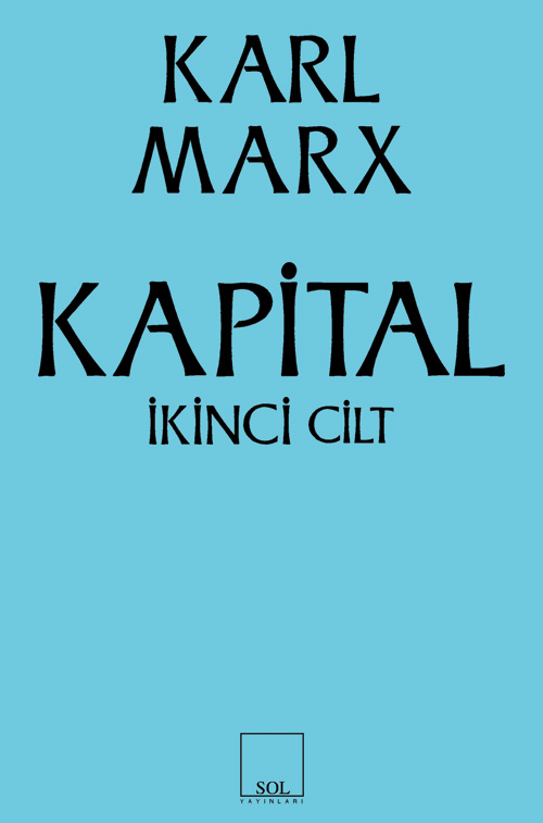 Kapital 2. Cilt Kitap Kapağı