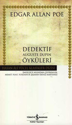 Dedektif Auguste Dupin Öyküleri Kitap Kapağı