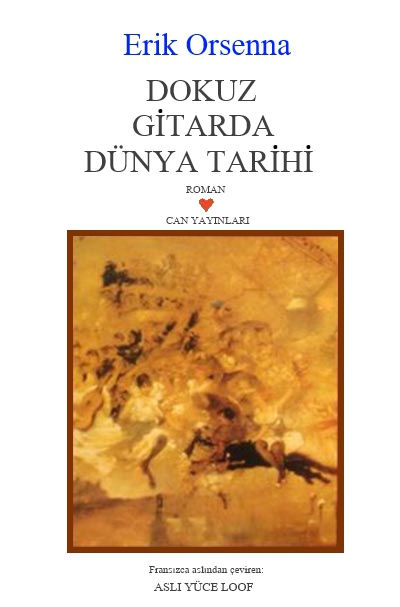 Dokuz Gitarda Dünya Tarihi Kitap Kapağı