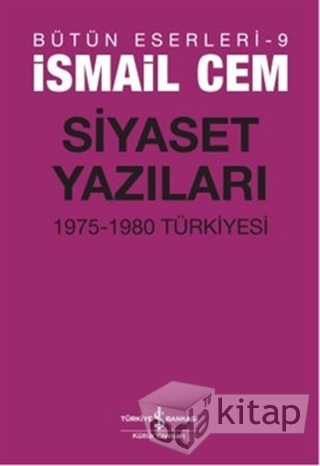 Siyaset Yazıları Kitap Kapağı