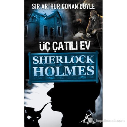 Sherlock Holmes: Üç Çatılı Ev Kitap Kapağı