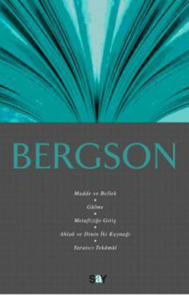 Bergson Kitap Kapağı