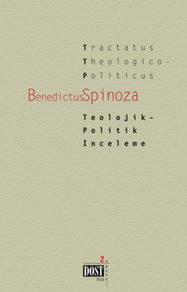 Teolojik-Politik İnceleme Kitap Kapağı