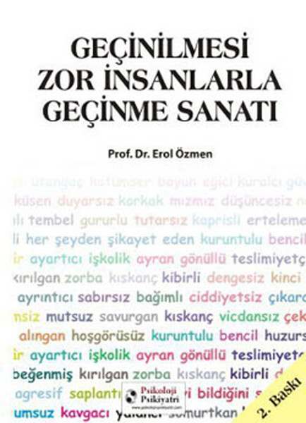 Geçinilmesi Zor İnsanlarla Geçinme Sanatı Kitap Kapağı