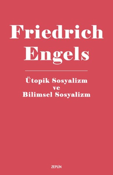 Ütopik Sosyalizm ve Bilimsel Sosyalizm Kitap Kapağı