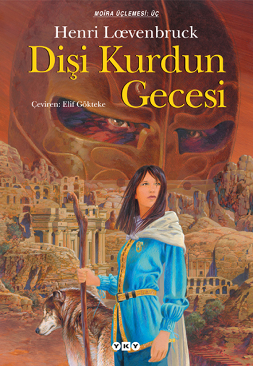 Dişi Kurdun Gecesi Kitap Kapağı