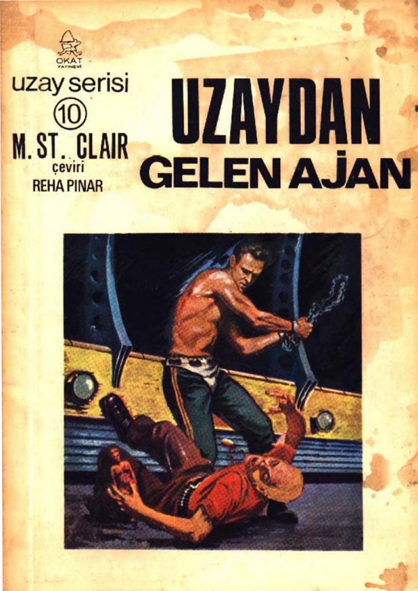 Uzaydan Gelen Ajan Kitap Kapağı