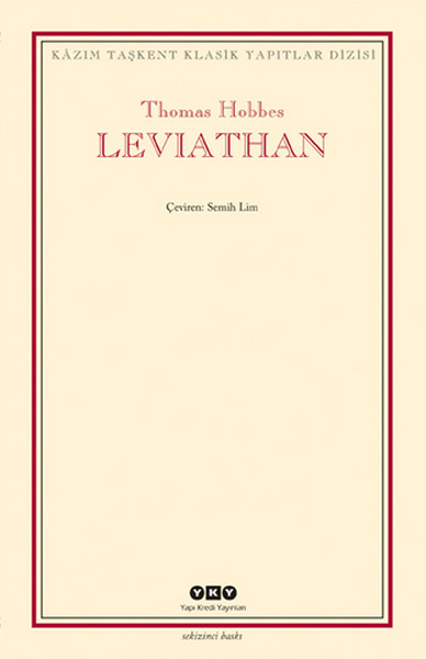 Leviathan - Bir Din ve Dünya Devletinin İçeriği, Biçimi ve Kudreti Kitap Kapağı