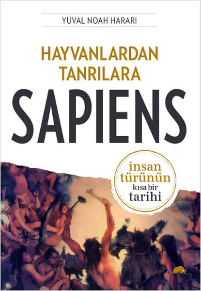 Hayvanlardan Tanrılara Sapiens Kitap Kapağı